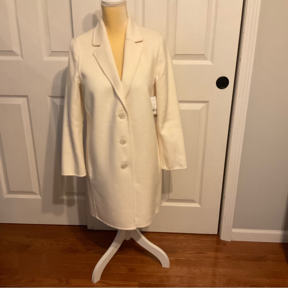 Size S Banana Republic Unlined Double Faced Top Coat